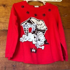 101 Dalmatians vintage shirt size 4T